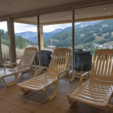 アパート 6 Personnes Au Pied Des Pistes A La Foux D'allos *
